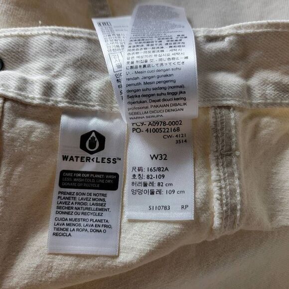 Levi's A Line Button- Up Mini Skirt Size 32 - Picture 6 of 7